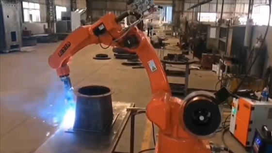 爾必地中空焊接機器人焊接應用案例視頻